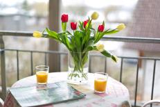 Zimmer 3 Balkon Detail haus_schmetterling